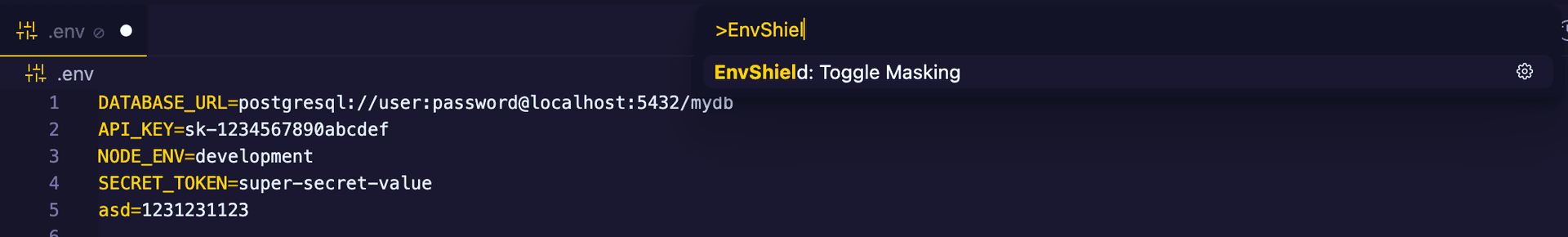 How to enable EnvShield